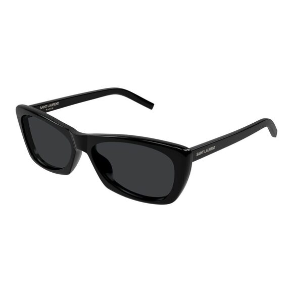 NWT Yves Saint Laurent SL 613 Black 58mm Sunglasses